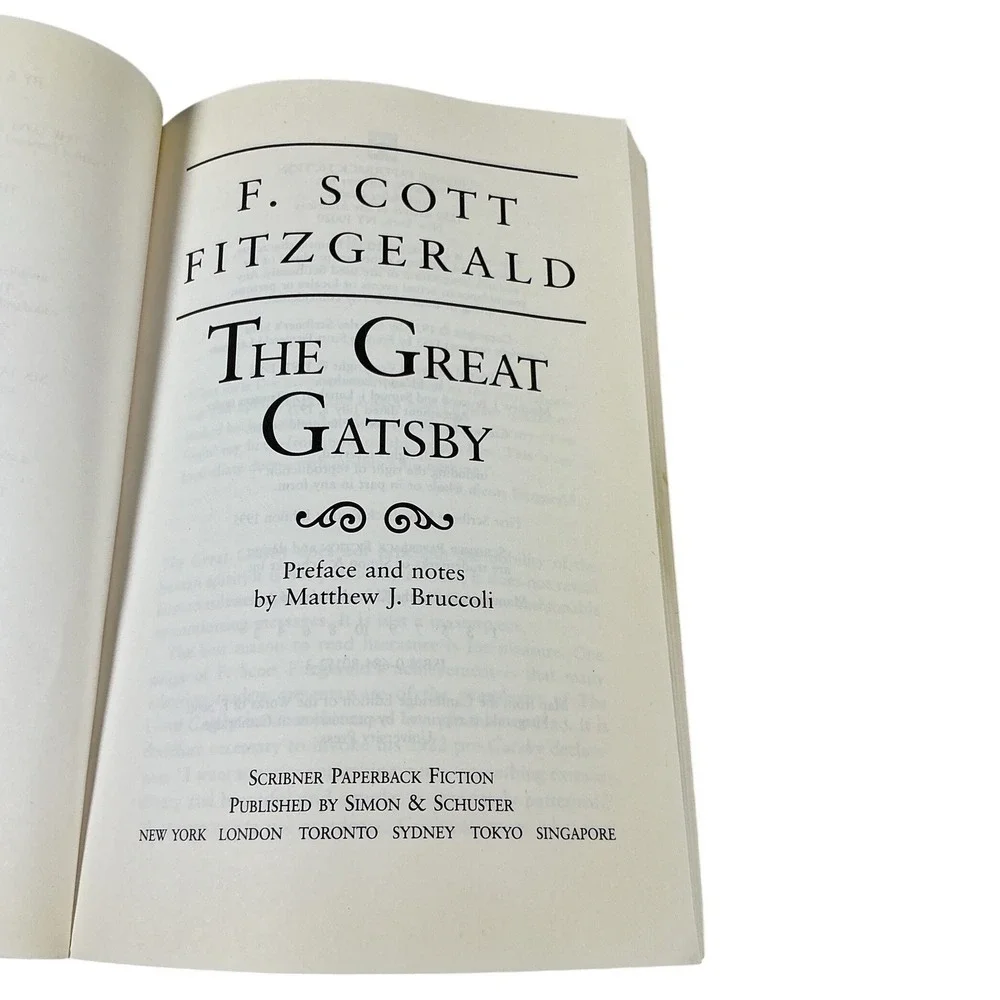 Scribner great gatsby